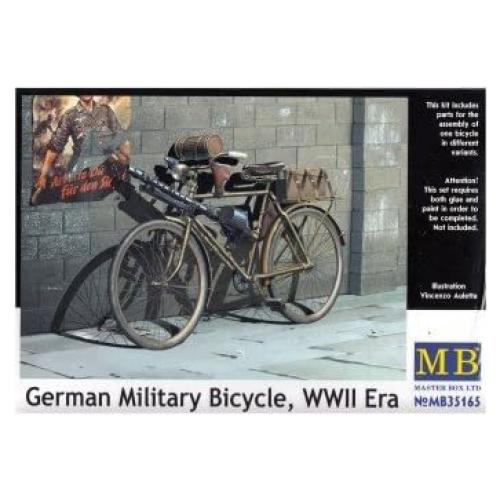 Kit de Modelo Bicicleta Militar Alemana Masterbox 1:35