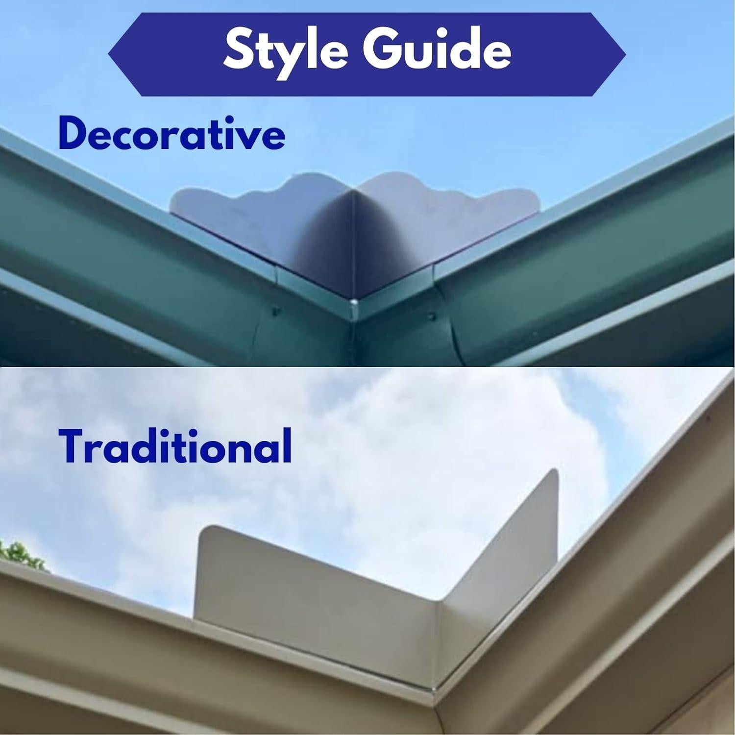 Protector de Salida de Canalón Eagle 1 Curvado Arcilla