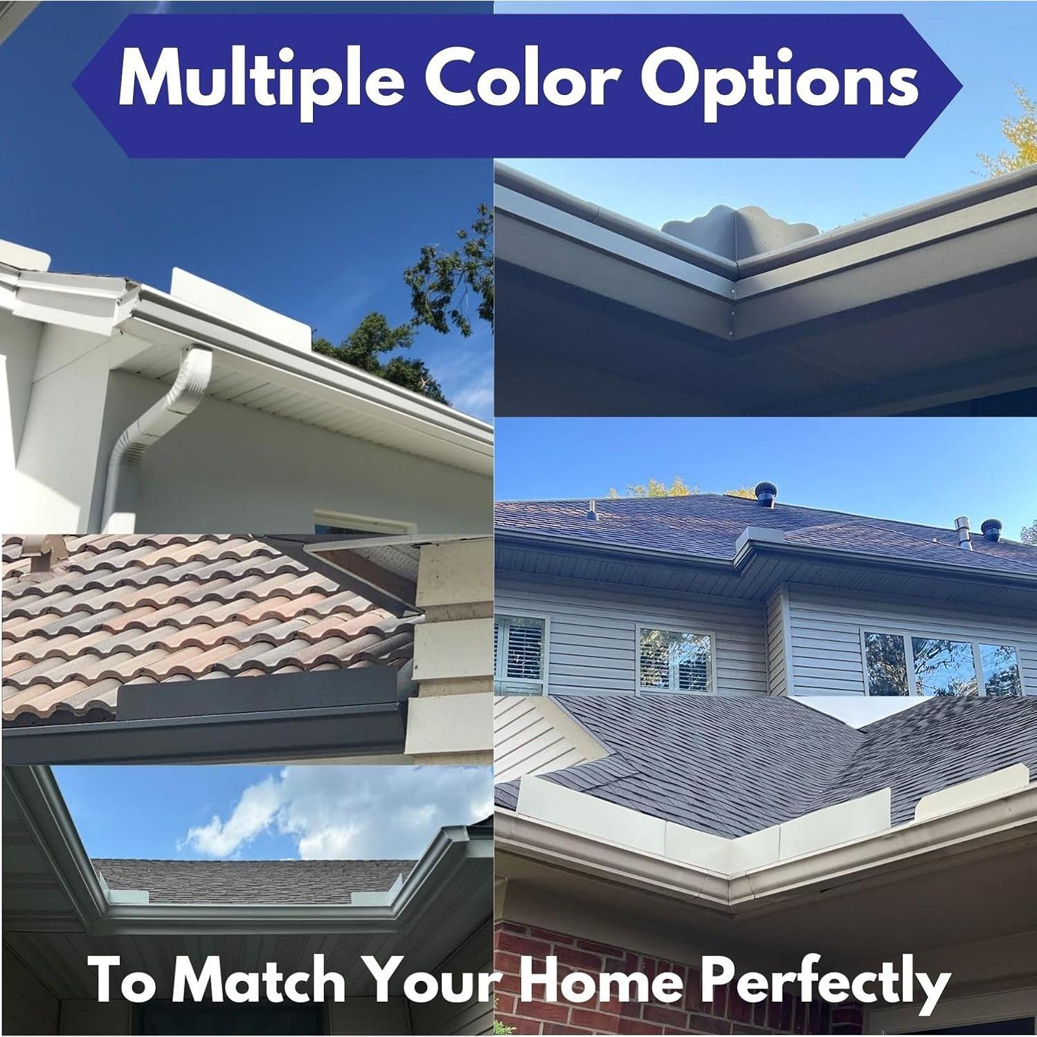 Protector de Salida de Canalón Eagle 1 Curvado Arcilla