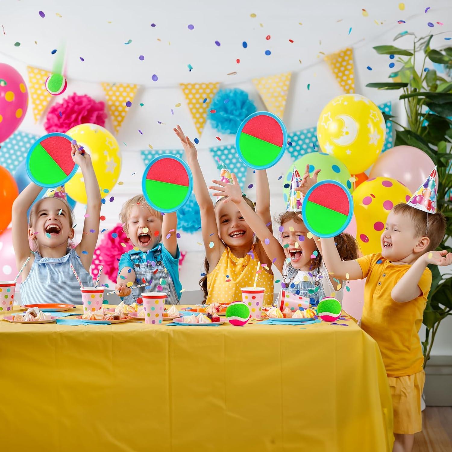 Conjunto de Pelotas y Palas Ayeboovi 8 Palas 4 Pelotas