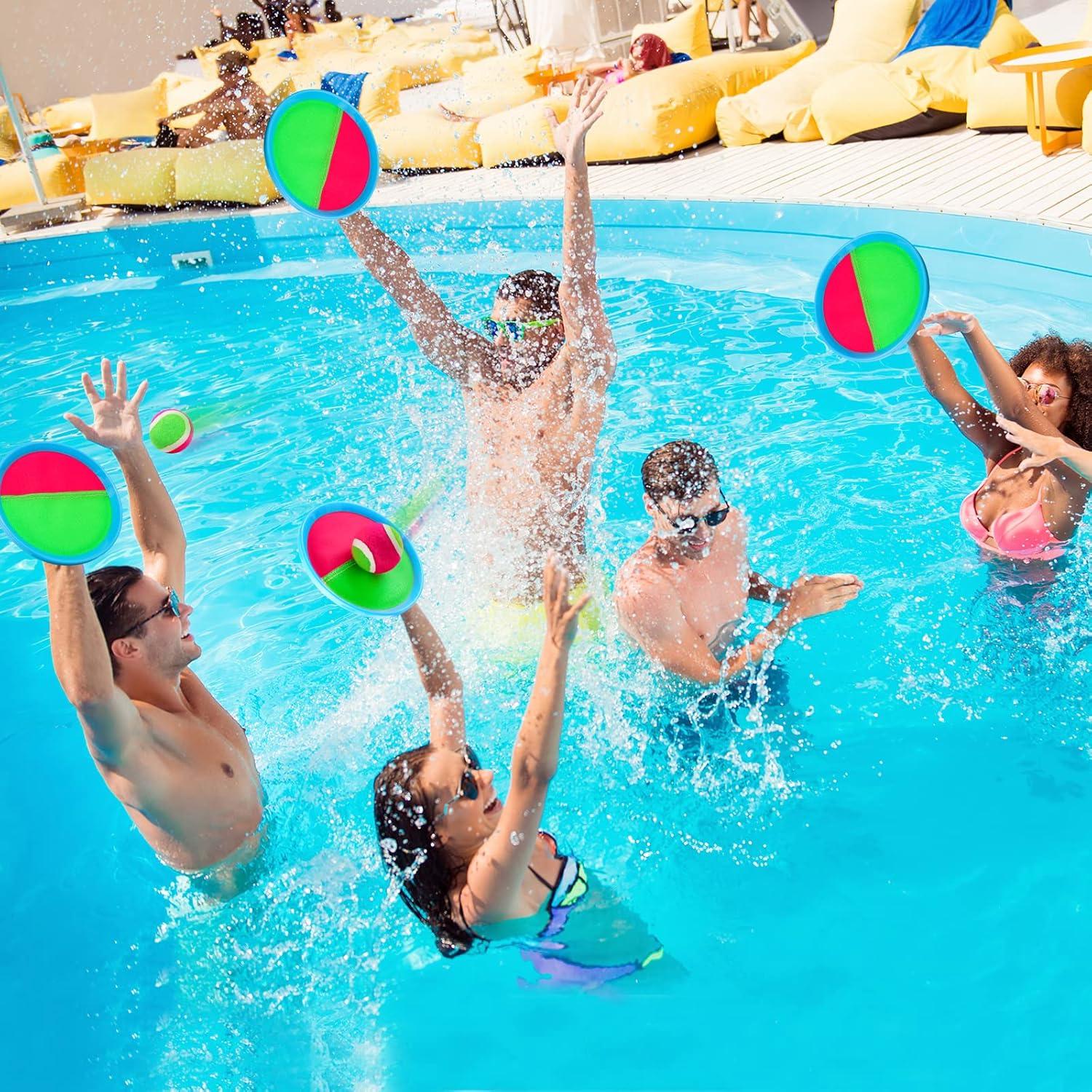 Conjunto de Pelotas y Palas Ayeboovi 8 Palas 4 Pelotas