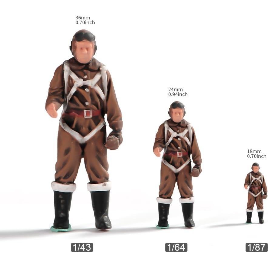 Miniaturas Diorama 1/72 RoofWorld - Comandante Británico y Soldados