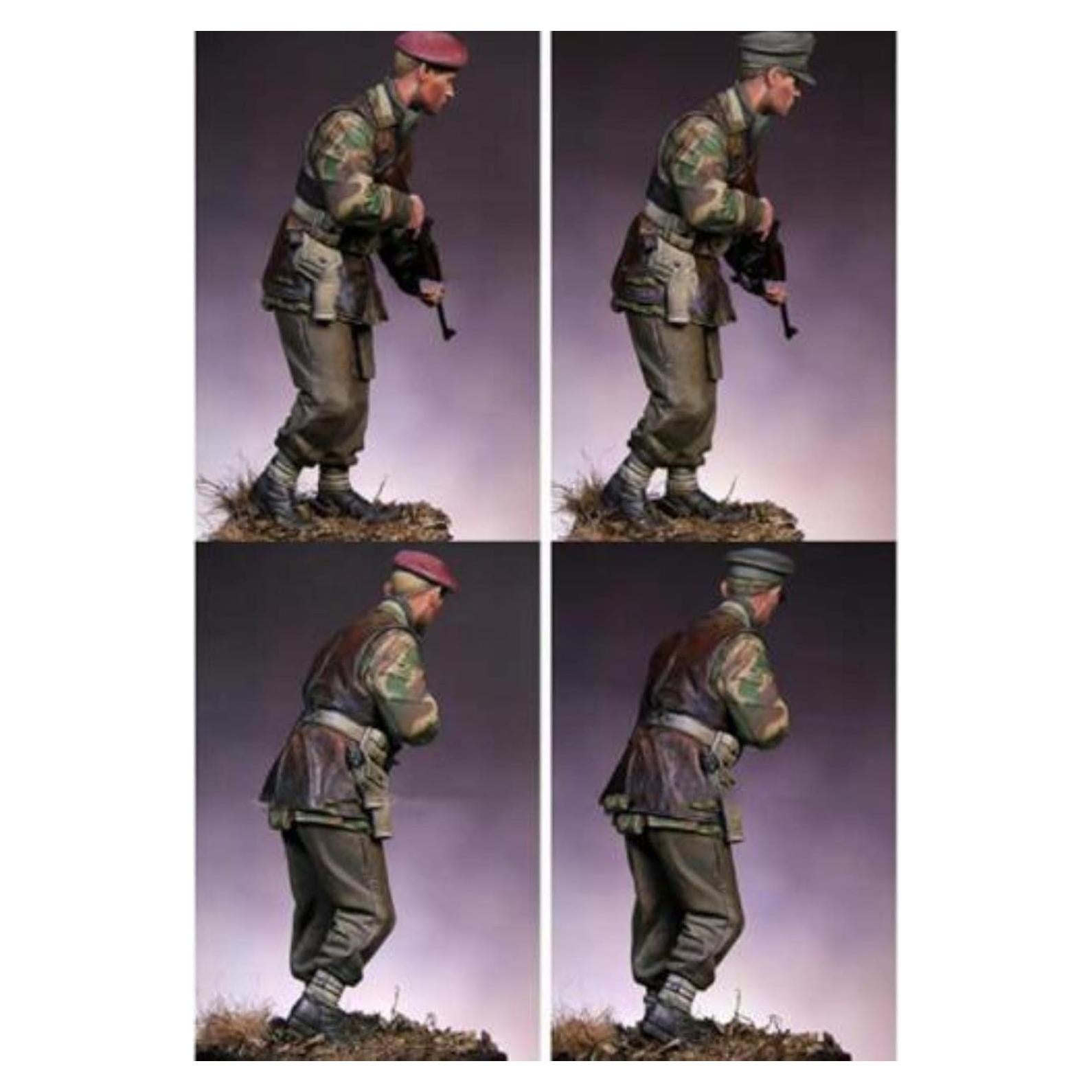 Kit de Modelo Soldado Británico 1/16 LIANGFANG Resina No Montado