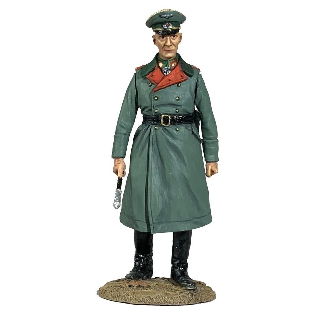 Soldado de Juguete W. Britain Erwin Rommel 1:30 Metal