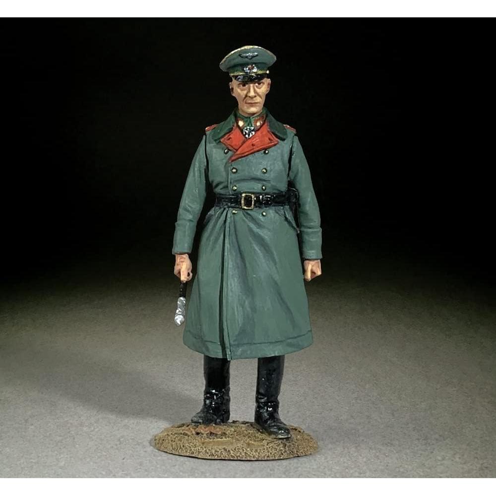 Soldado de Juguete W. Britain Erwin Rommel 1:30 Metal