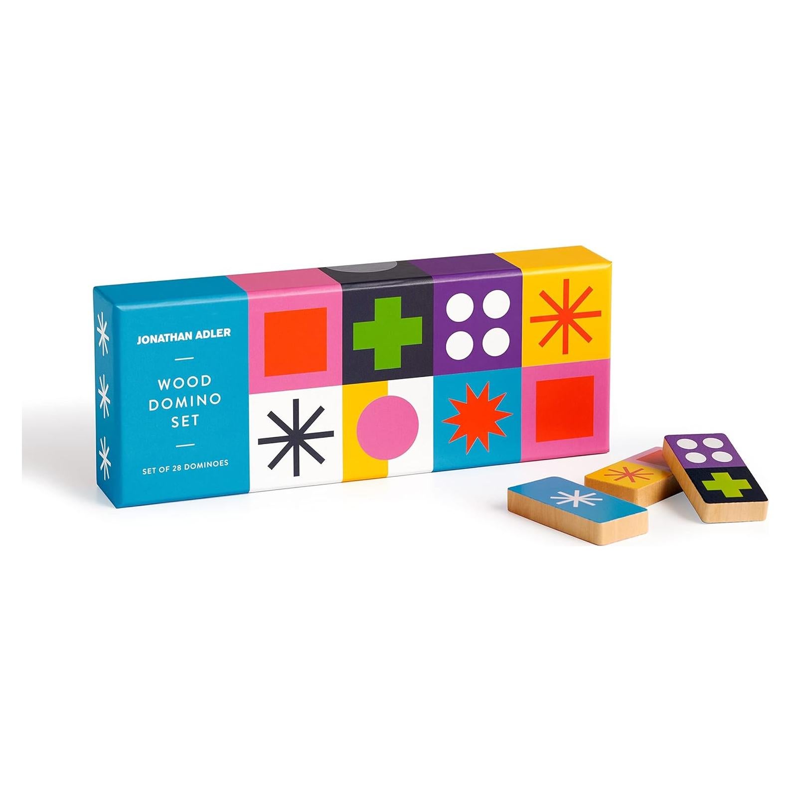 Juego de Dominó Galison Jonathan Adler Helinski 28 Piezas