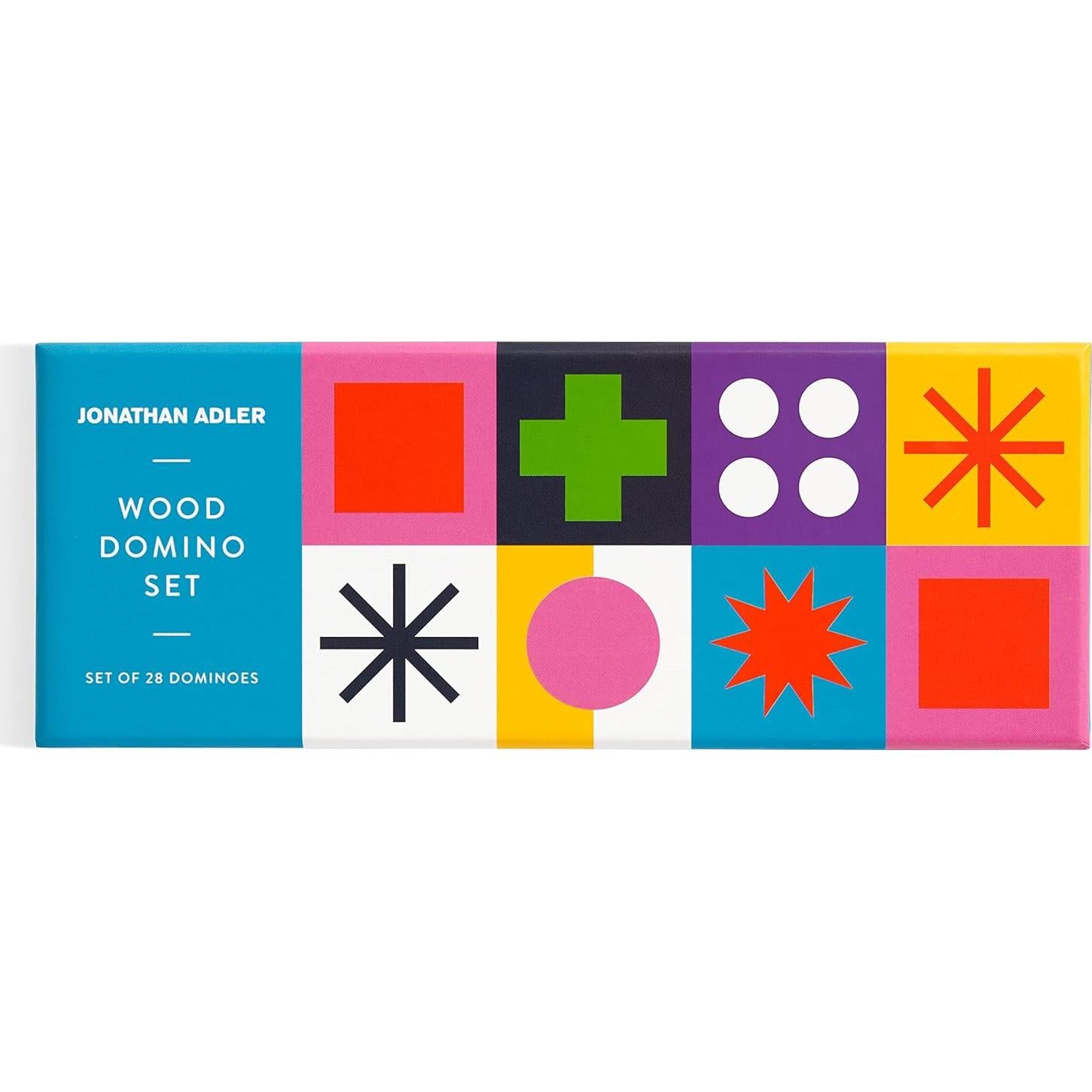 Juego de Dominó Galison Jonathan Adler Helinski 28 Piezas