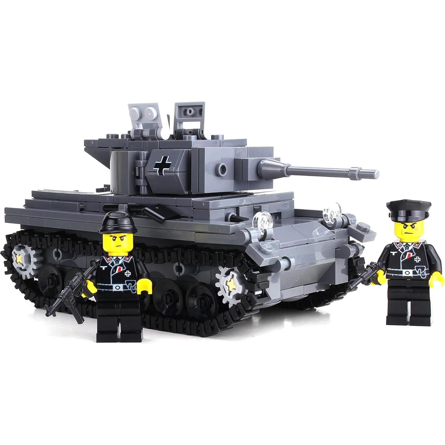 Conjunto Personalizado Panzer IV Alemán Battle Brick 260 Ladrillos
