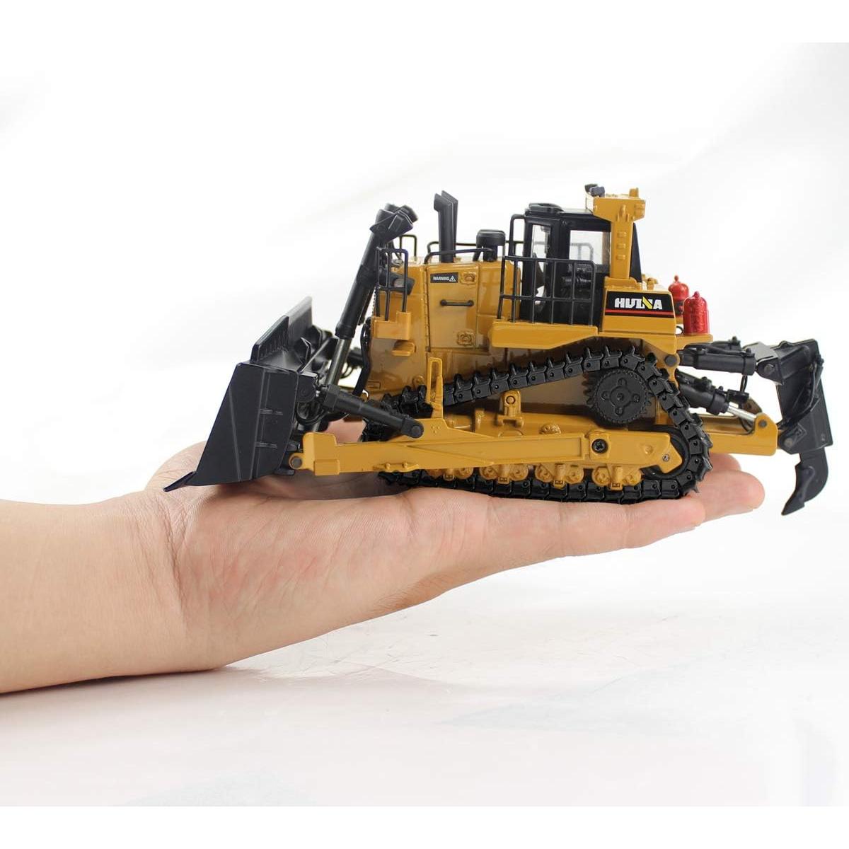 Bulldozer de metal a escala 1:50 Fisca - Juguete detallado