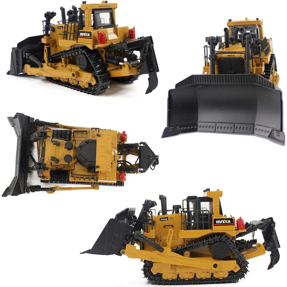 Bulldozer de metal a escala 1:50 Fisca - Juguete detallado