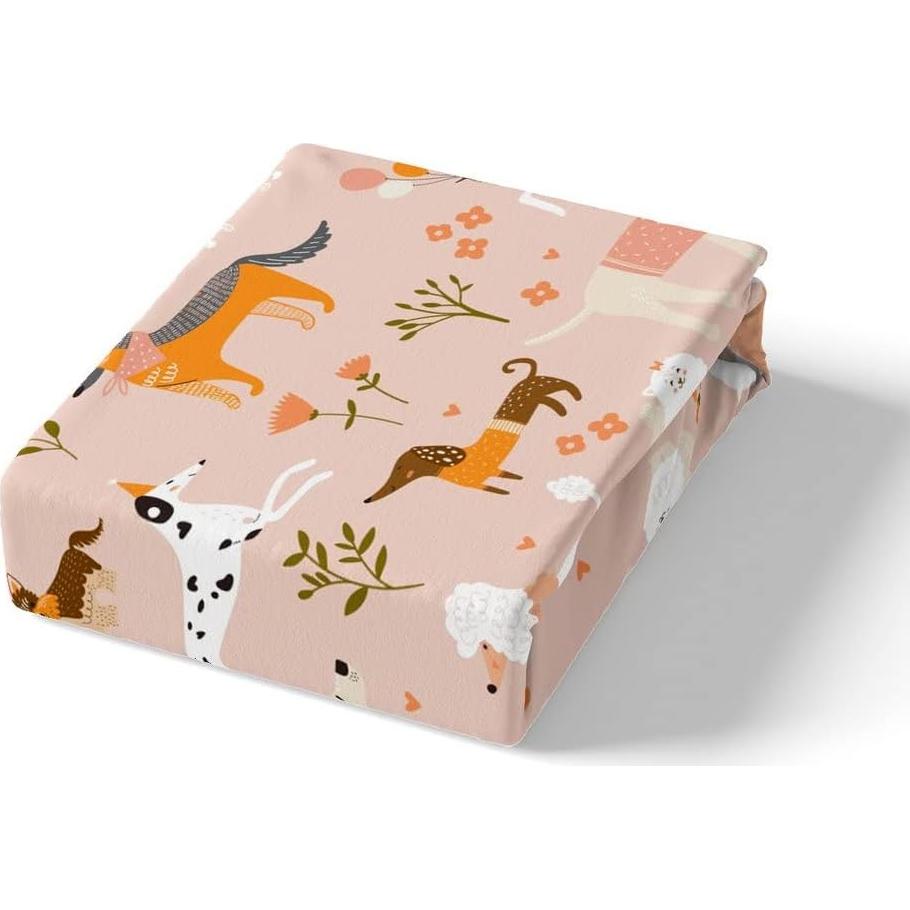 Juego de Funda de Edredón Castle Fairy Individual Perros