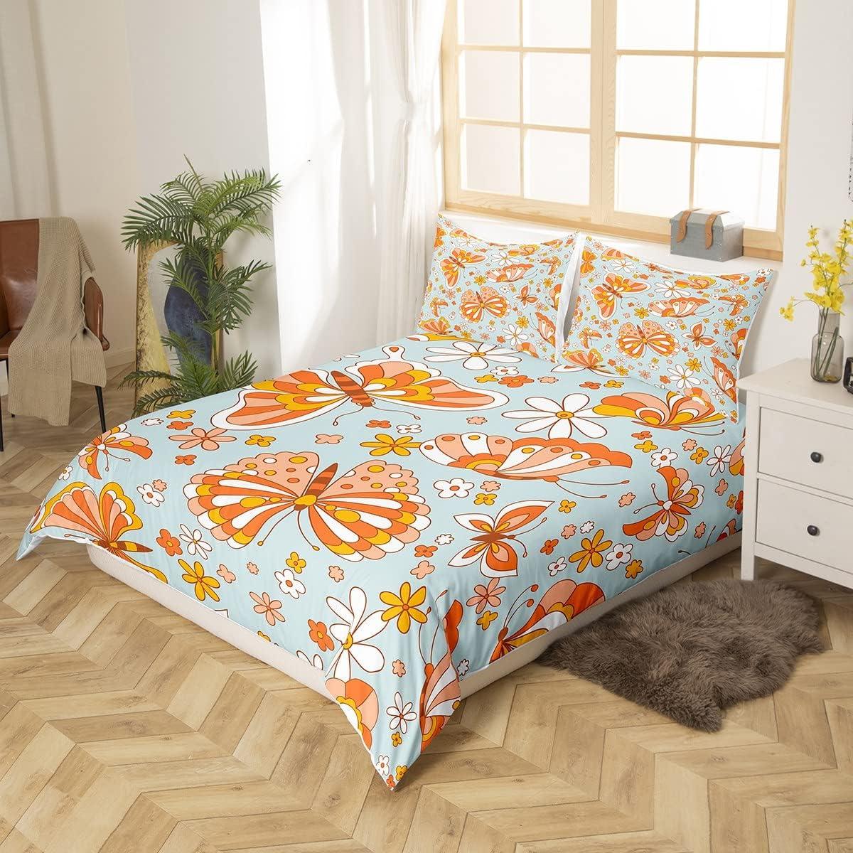 Juego de Ropa de Cama Castle Fairy Twin Mariposa Floral