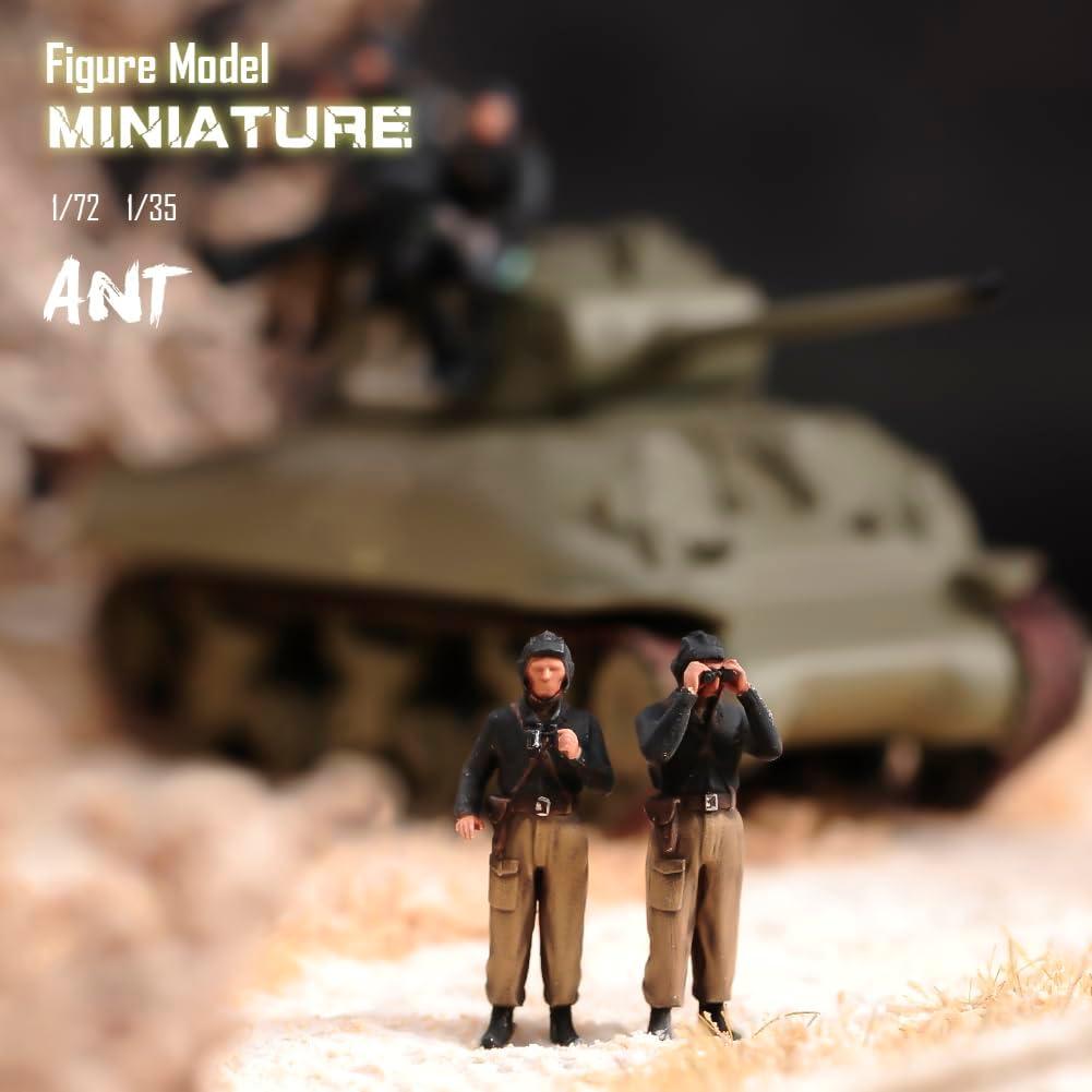Figura Miniatura Soldados de Tanque Rusos 1:72 RoofWorld