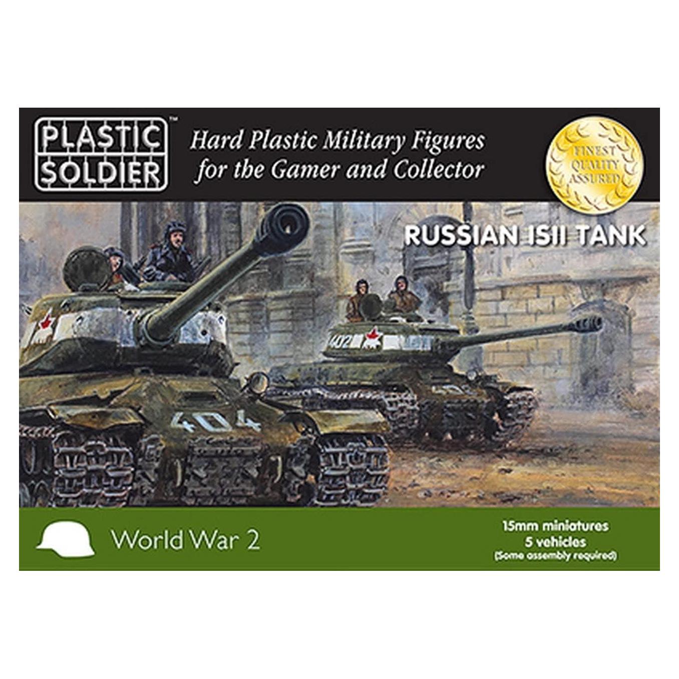 Tanque ISII Ruso 15mm Plastic Soldier WW2