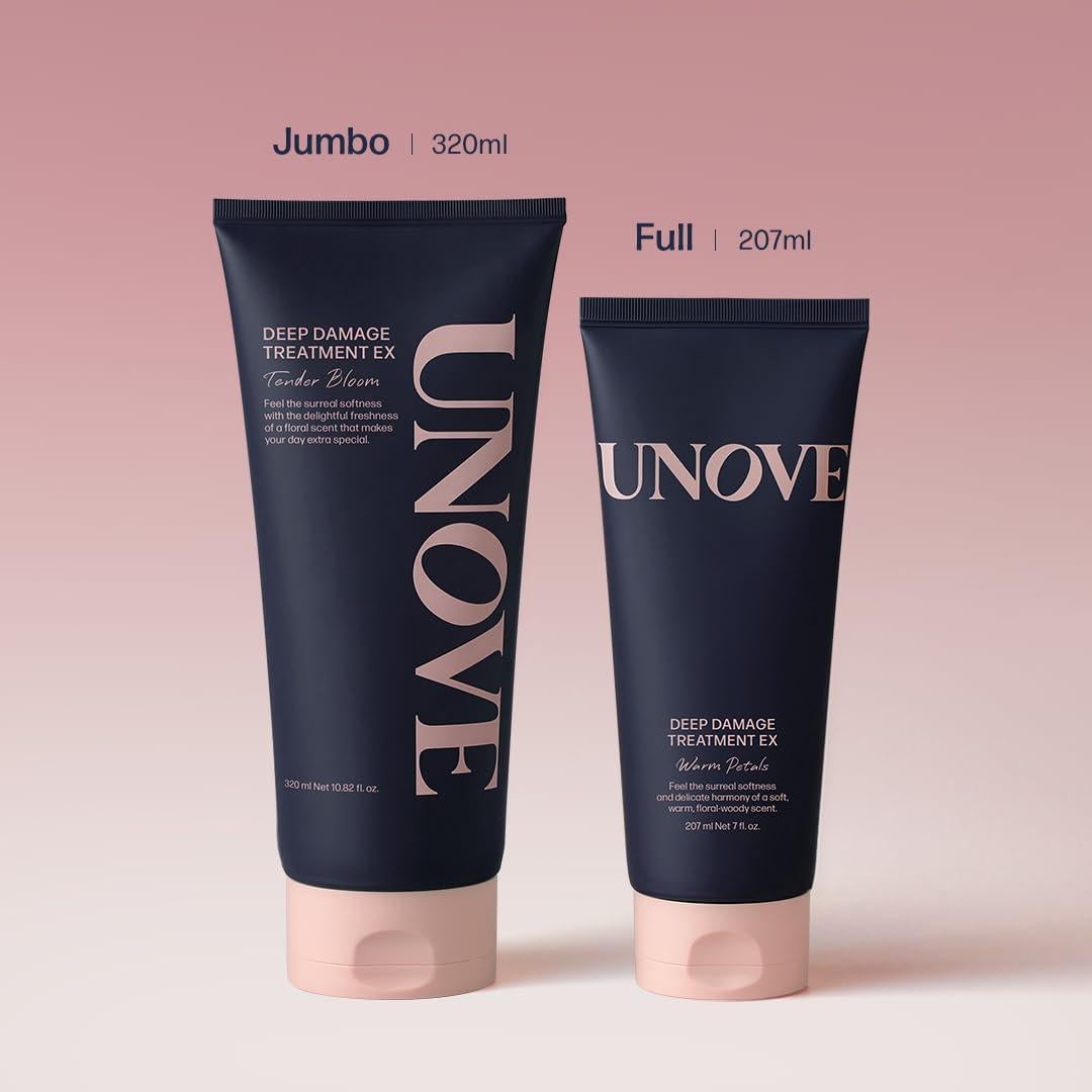 Mascarilla Tratamiento Profundo UNOVE 320 ml - Queratina para Cabello Dañado