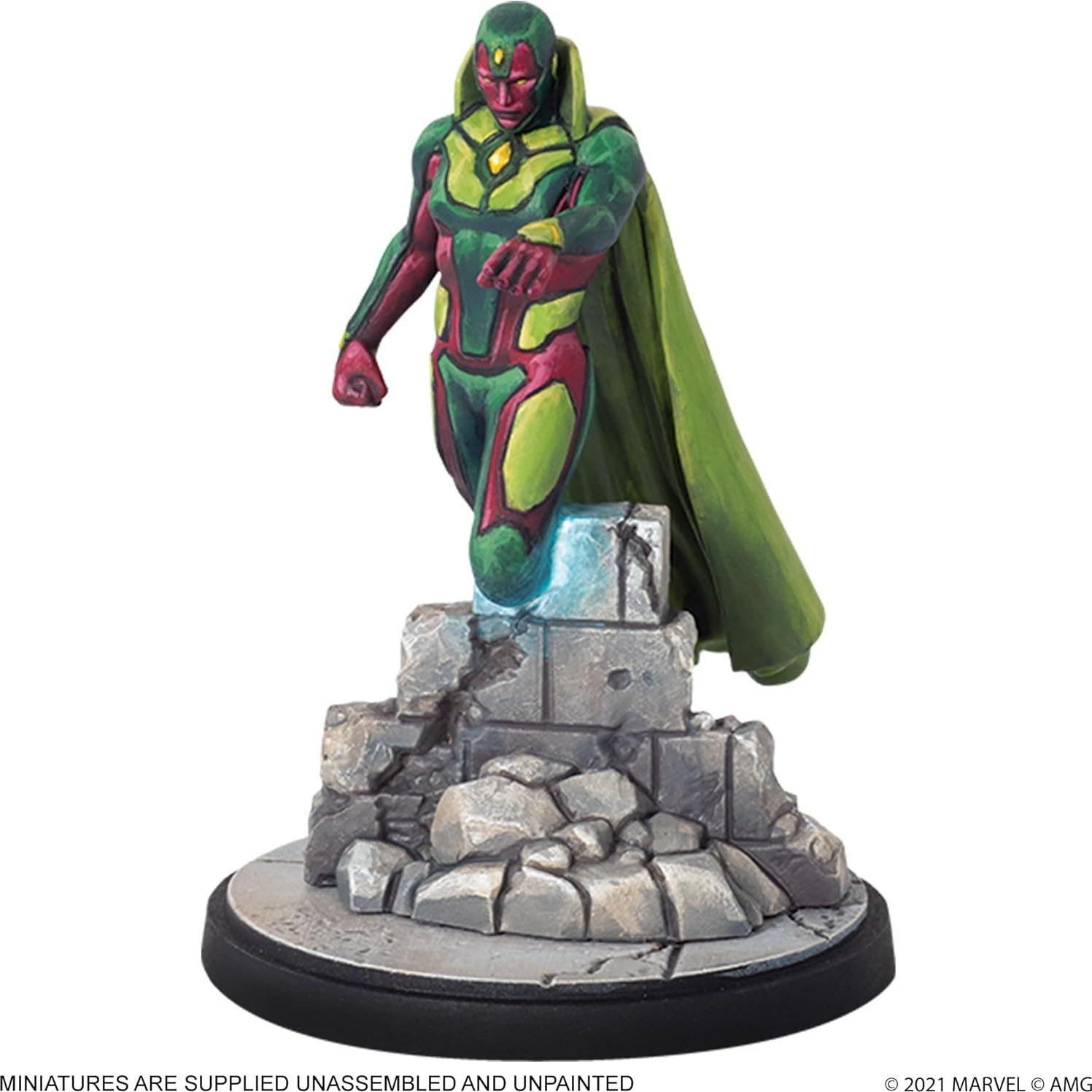 Juego de Mesa Marvel Crisis Protocol Vision y Soldado de Invierno