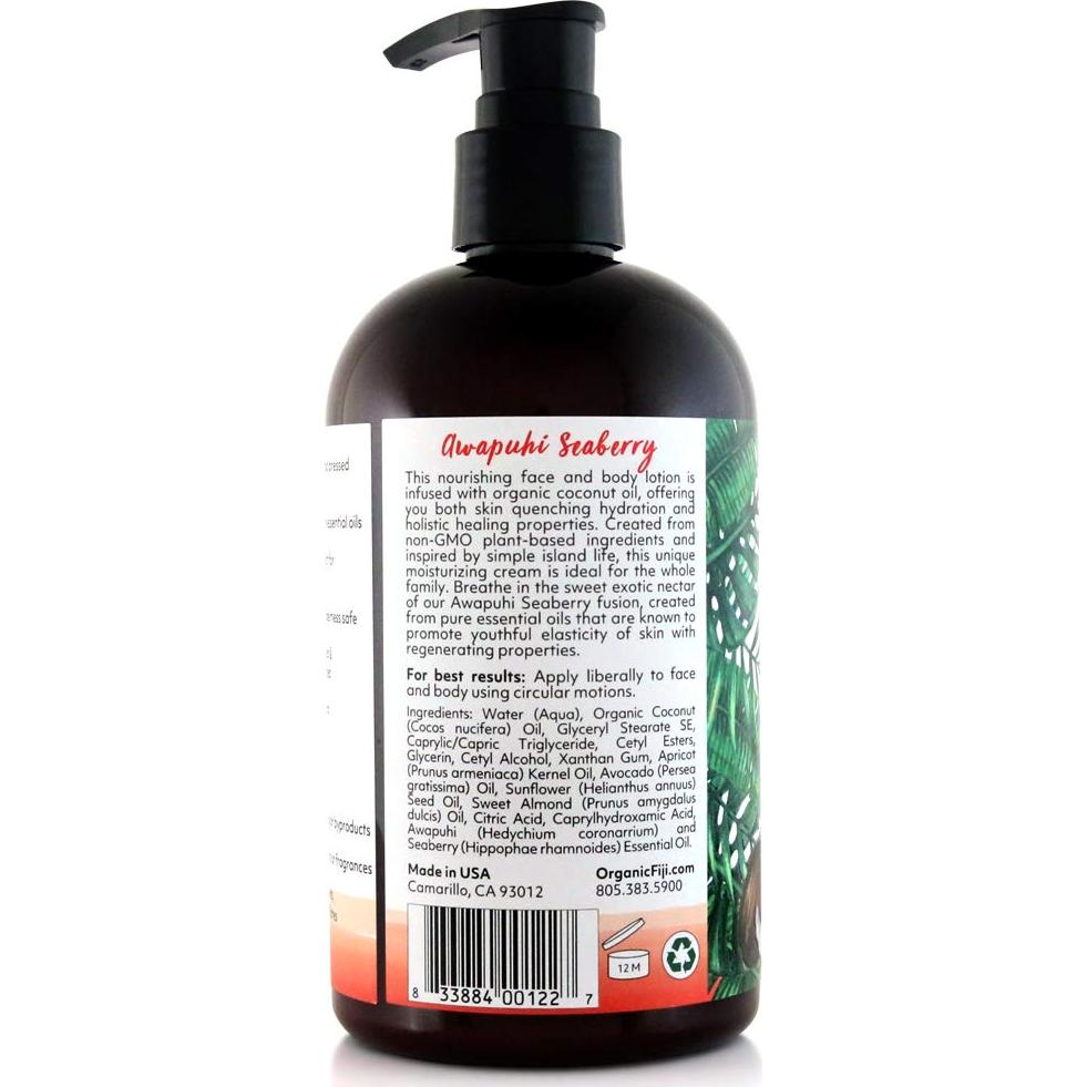 Loción Hidratante Coco Fiji 355 ml - Awapuhi Seaberry