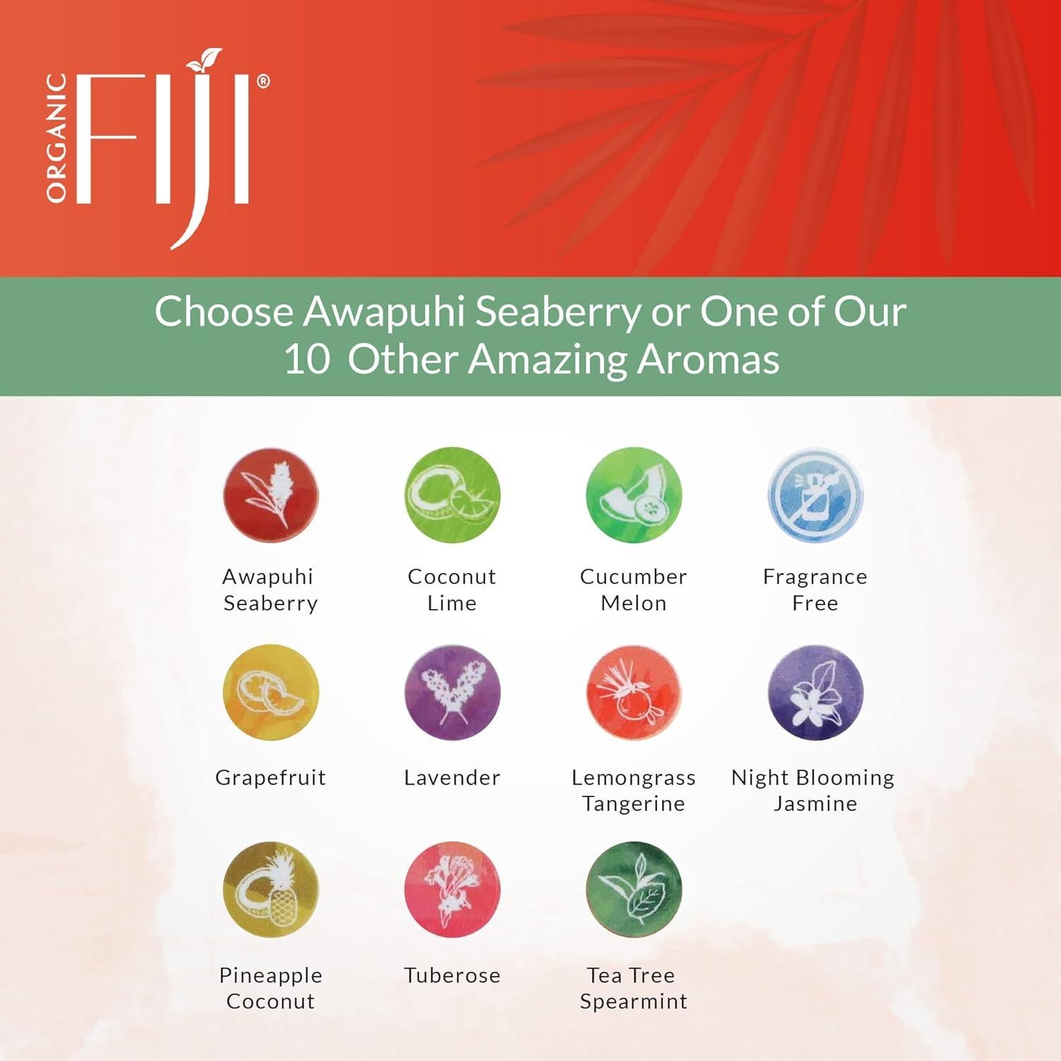 Loción Hidratante Coco Fiji 355 ml - Awapuhi Seaberry