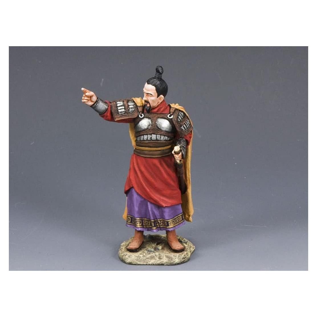 Figura Liu Bei Pewter 1:30 Rey y País China Imperial