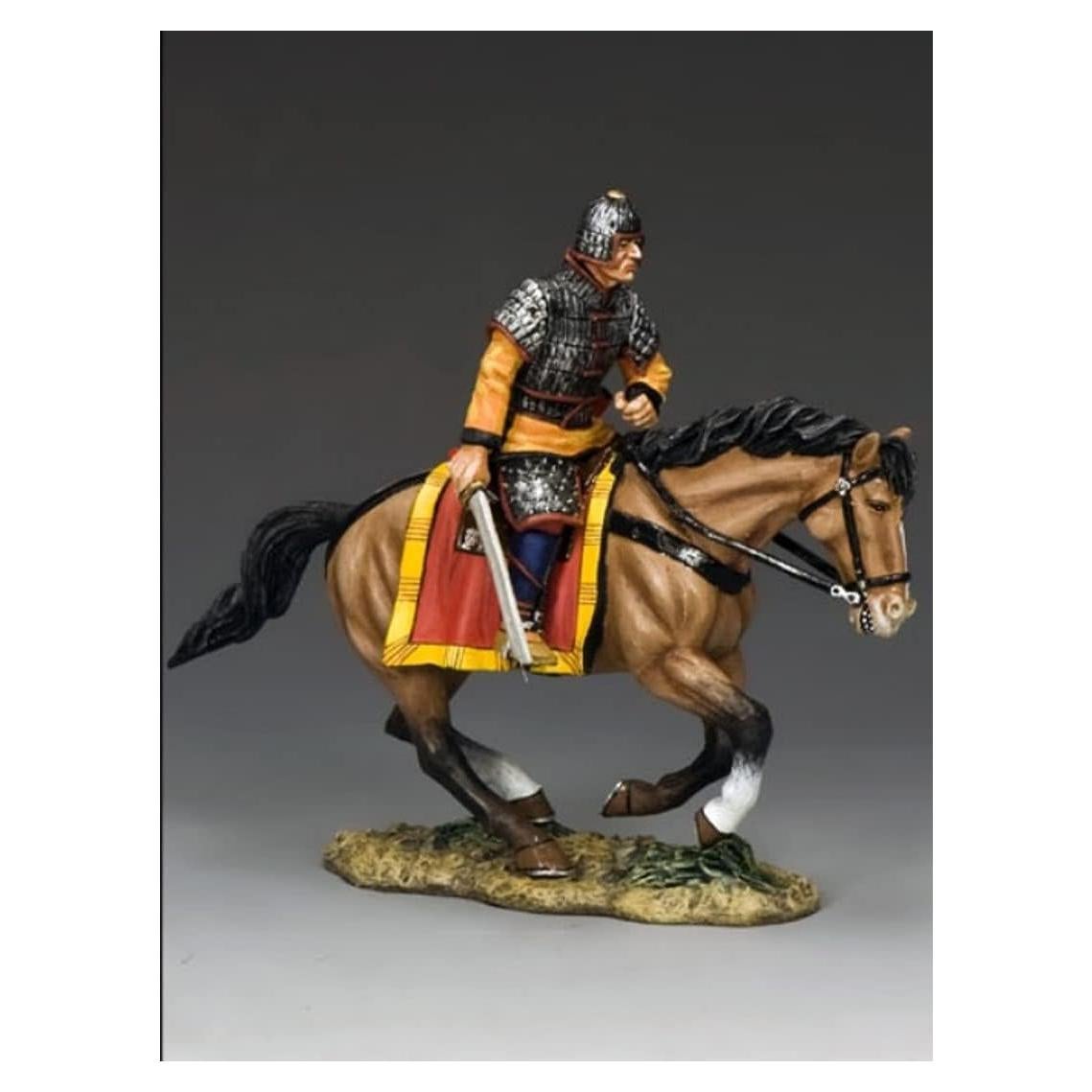 Figura Montada Chino Rey y País IC063 1:30 Pewter 6.03 cm