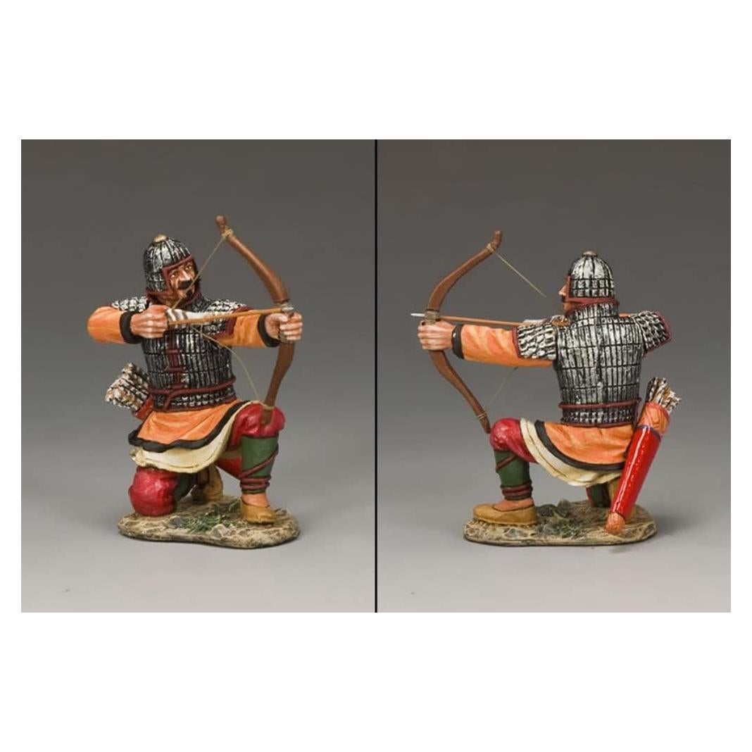 Figura de Arquero Chino Rey y País IC060 6.03 cm Metal