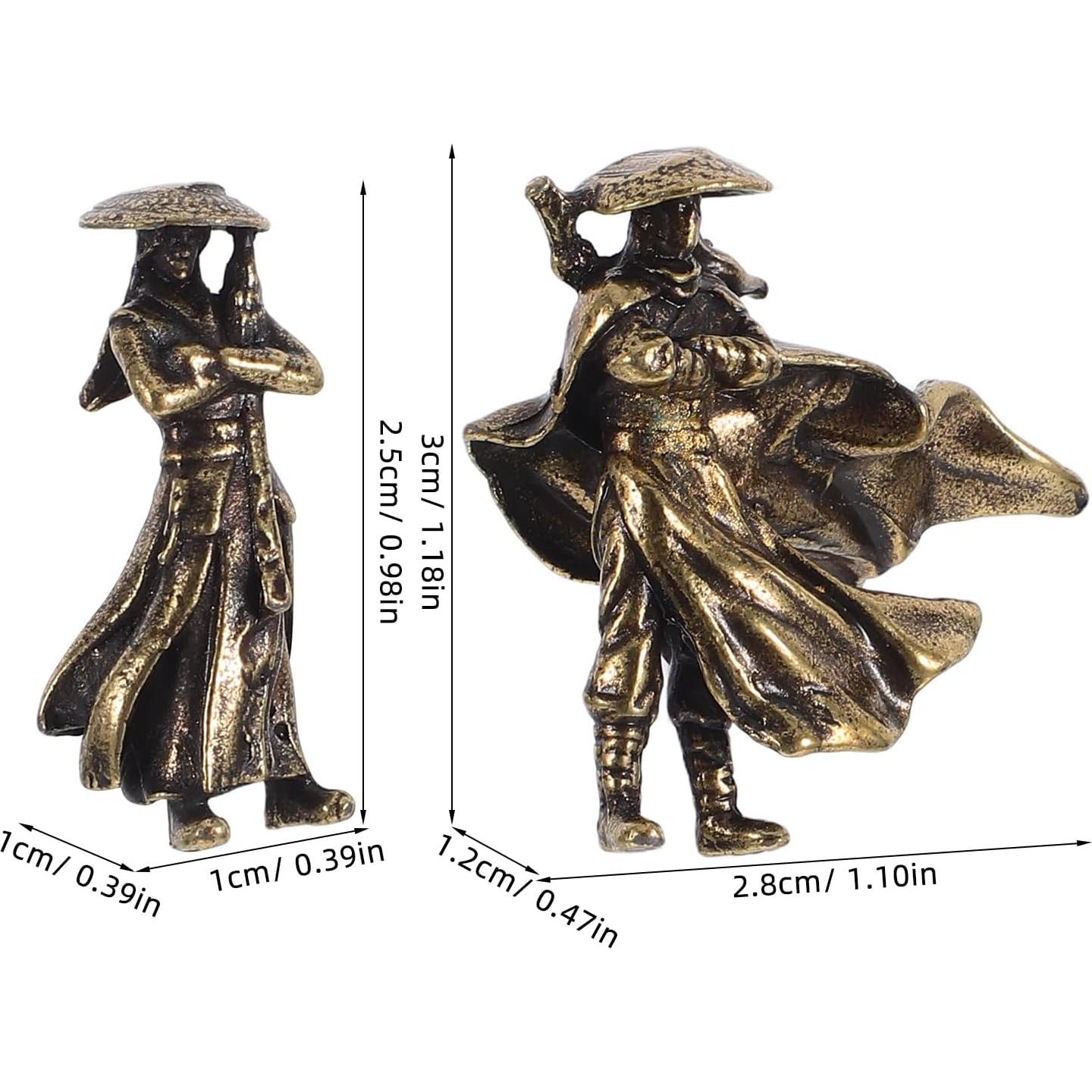 Figuras Miniatura Antiguas LOGOFUN - Soldado Kung Fu Chino