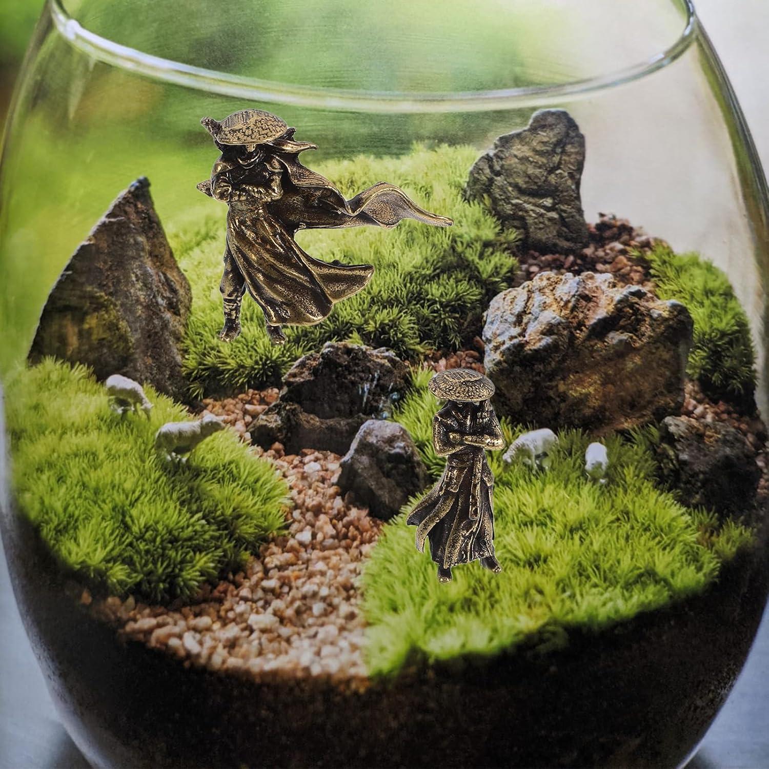 Figuras Miniatura Antiguas LOGOFUN - Soldado Kung Fu Chino