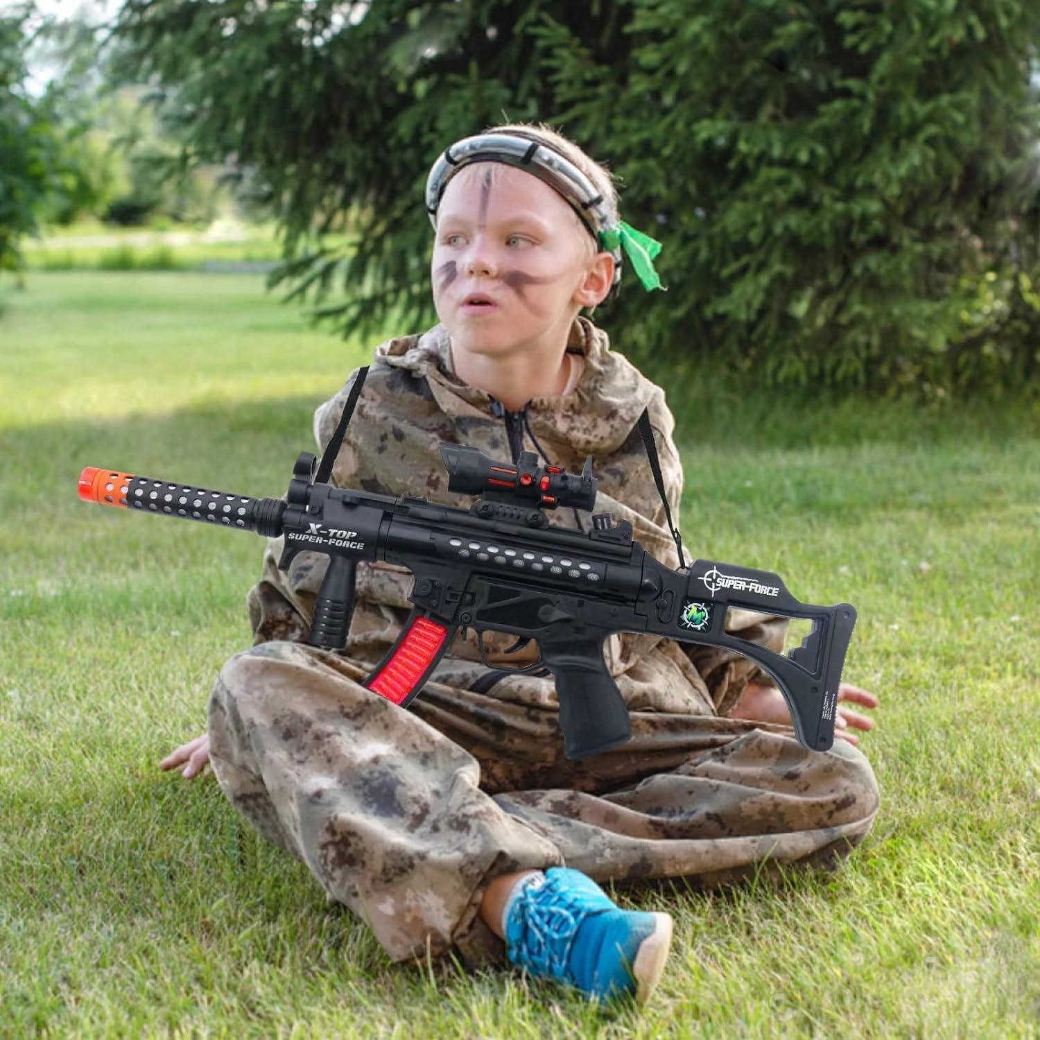 Juguete de Misión de Combate Arcady con Figura y Sonidos