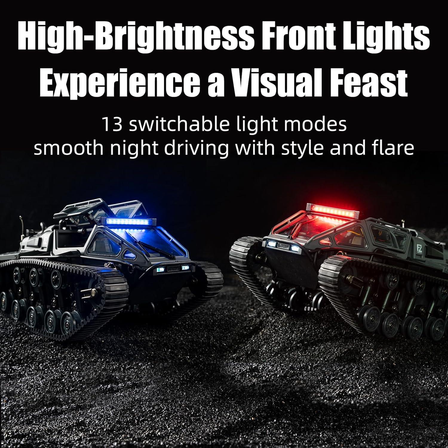 Coche RC Todo Terreno XINGRUI 1:12 4WD Militar con 2 Baterías