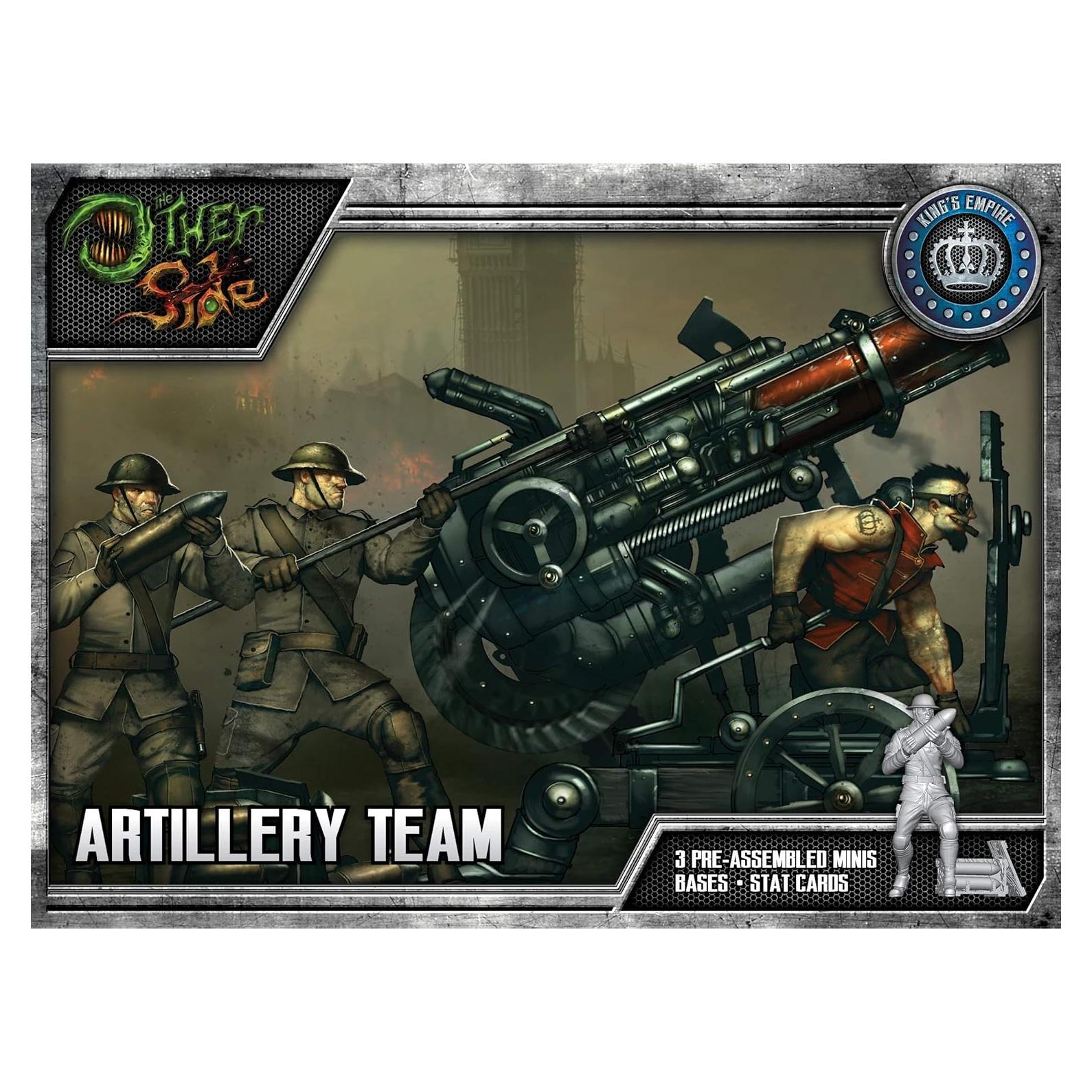Equipo de Artillería Wyrd El Otro Lado - 3 Modelos 32mm