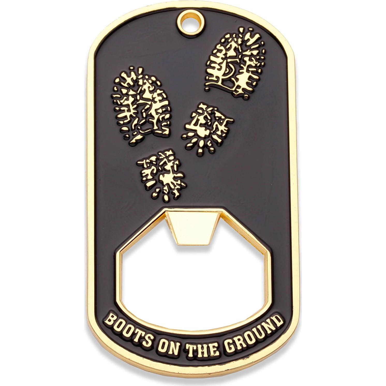 Moneda de Desafío Abrebotellas Ejército EE. UU. - Placa de Perro