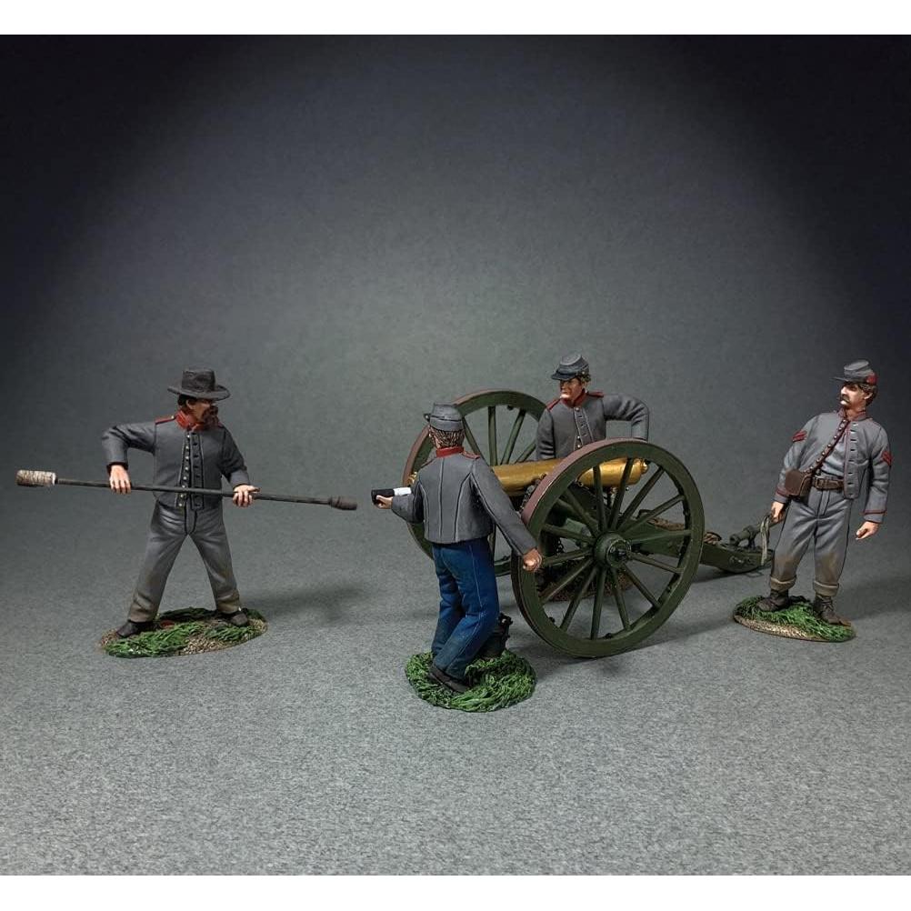 W. Britain Artillería Confederada Cañón Napoleón 12 lbs 1:30