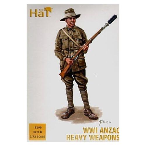 HÄT 8190 Soldados ANZAC 1/72 Primera Guerra Mundial (36 piezas)