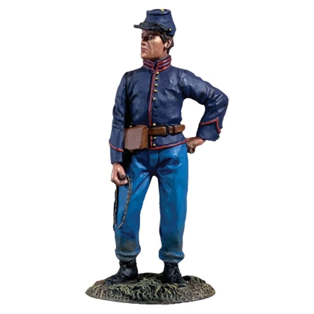 Figuras de Metal W. Britain Artillero Guerra Civil 1:30