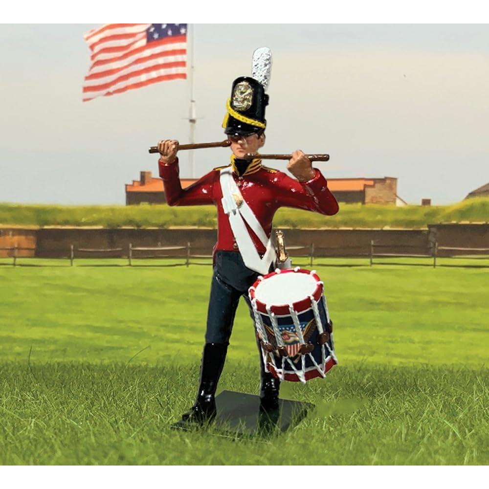 Figurita de Tamborilero Artillería EE. UU. W. Britain 1:32