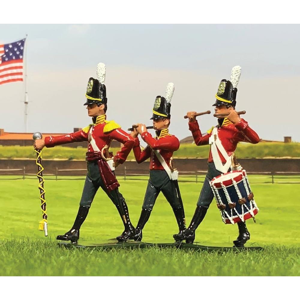 Soldados de Juguete W. Britain Artillería EE. UU. 1812 1:32
