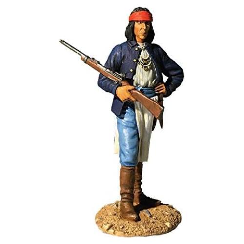 Figurita W. Britain Explorador Apache 1880 Escala 1:30
