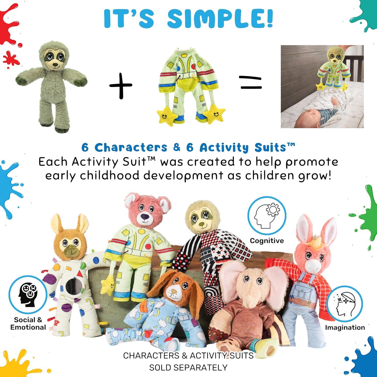 Juguete de Peluche Sami el Perezoso Nobury 29.2 cm Interactivo