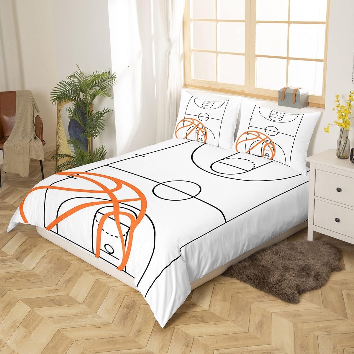 Juego de Ropa de Cama Queen Castle Fairy Baloncesto