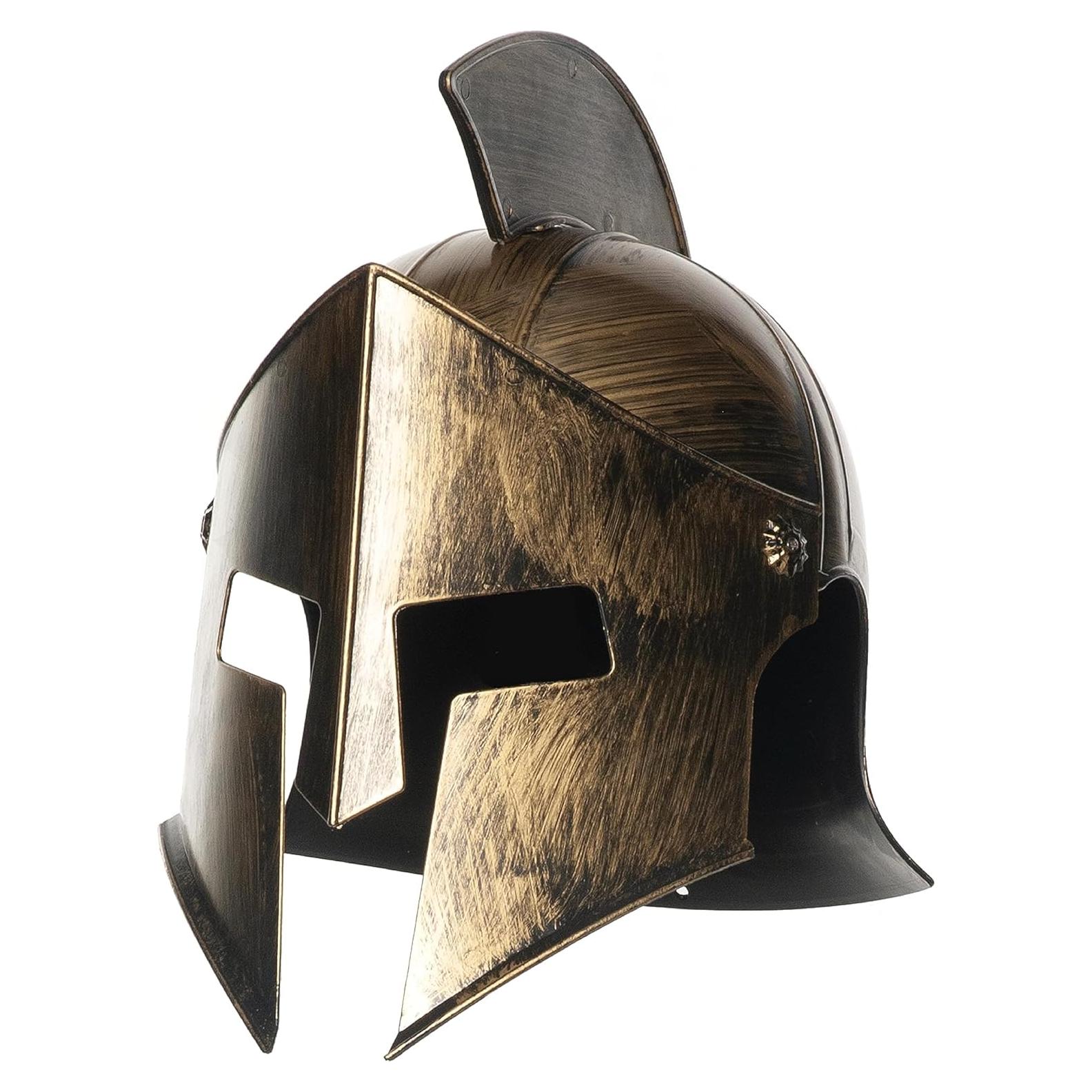 Casco de Gladiador Romano Underwraps para Adultos - Bronce