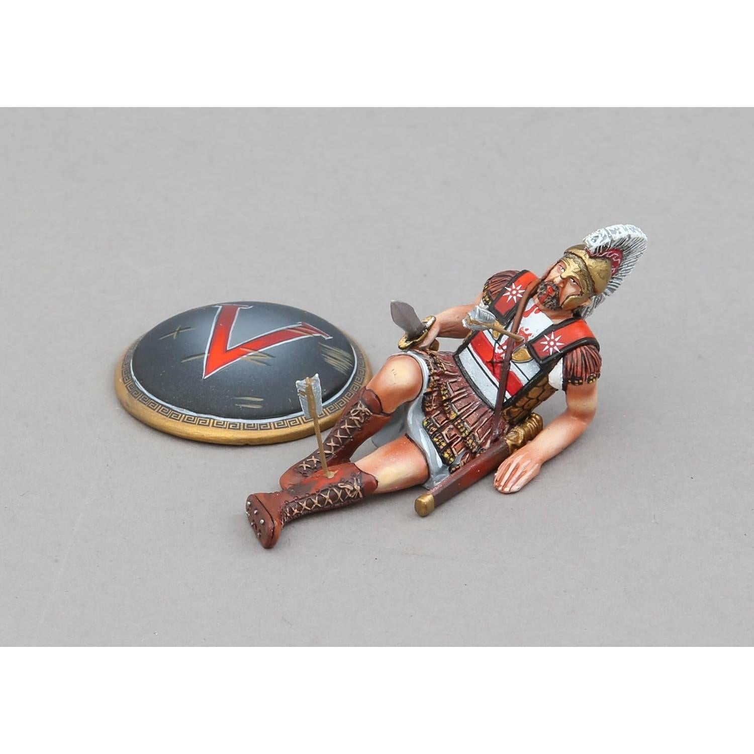 Figura de Escudo Lambda Espartano Griego 1:30 Thomas Gunn