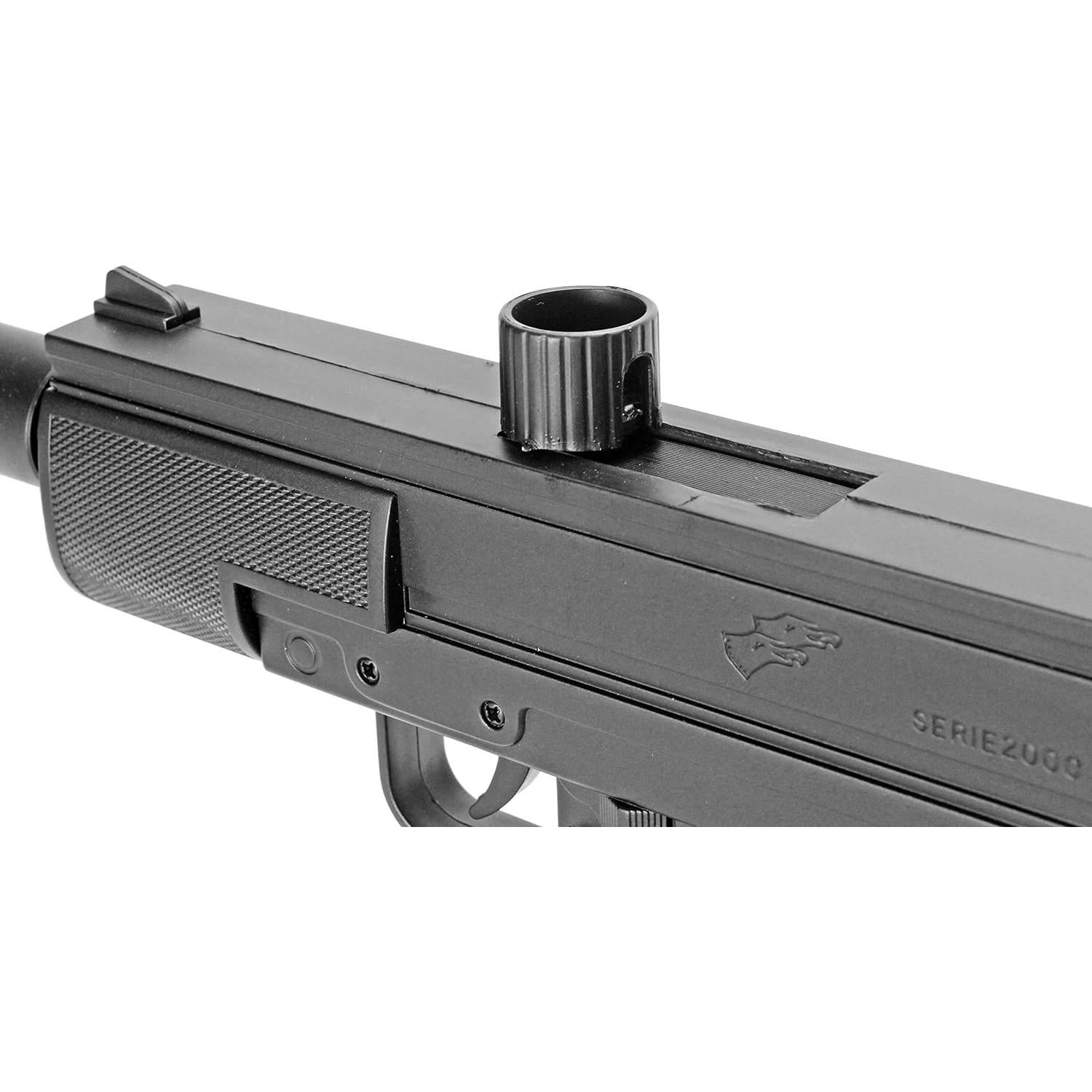 Pistola Submetraladora de Resorte BBTac BT-M36 250 FPS 18 Rondas