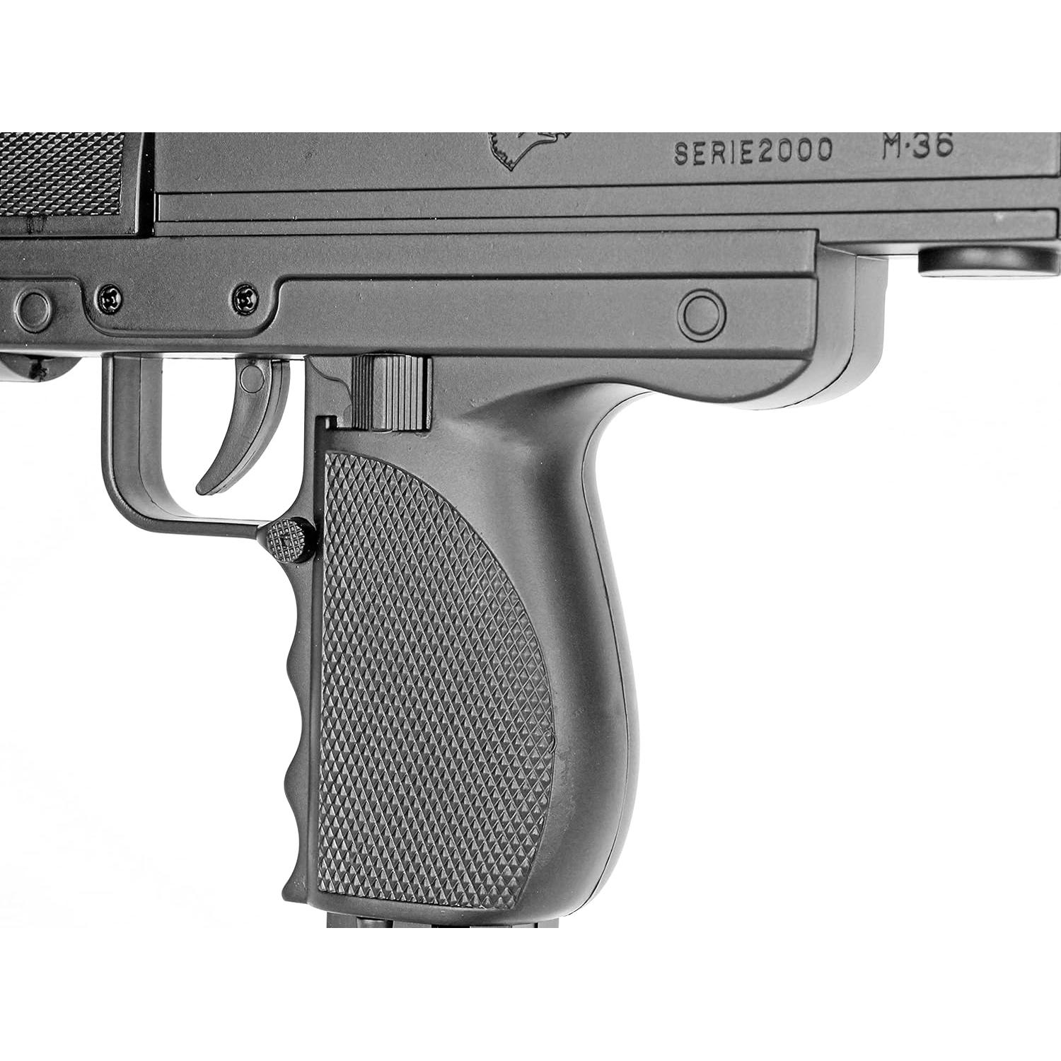 Pistola Submetraladora de Resorte BBTac BT-M36 250 FPS 18 Rondas