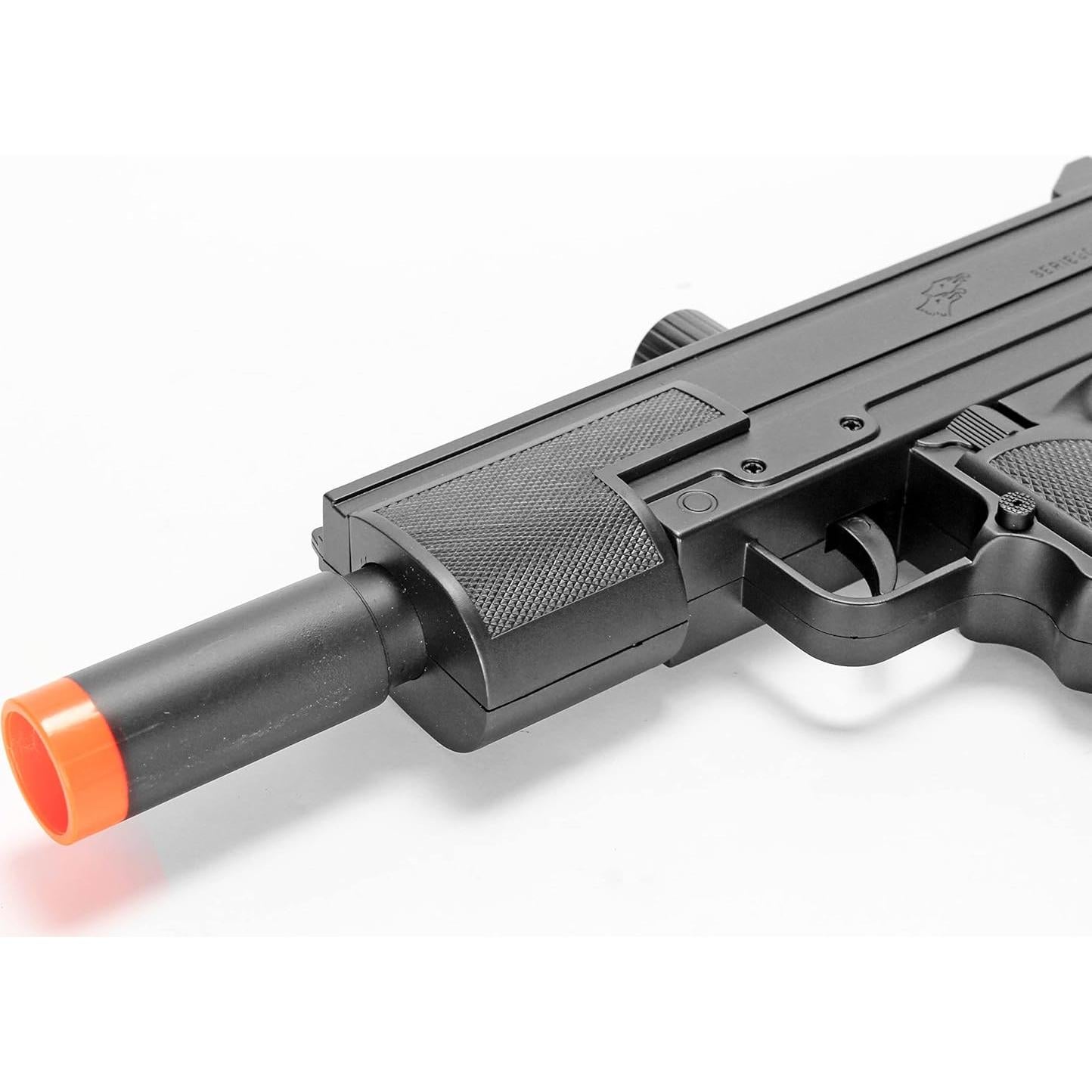 Pistola Submetraladora de Resorte BBTac BT-M36 250 FPS 18 Rondas