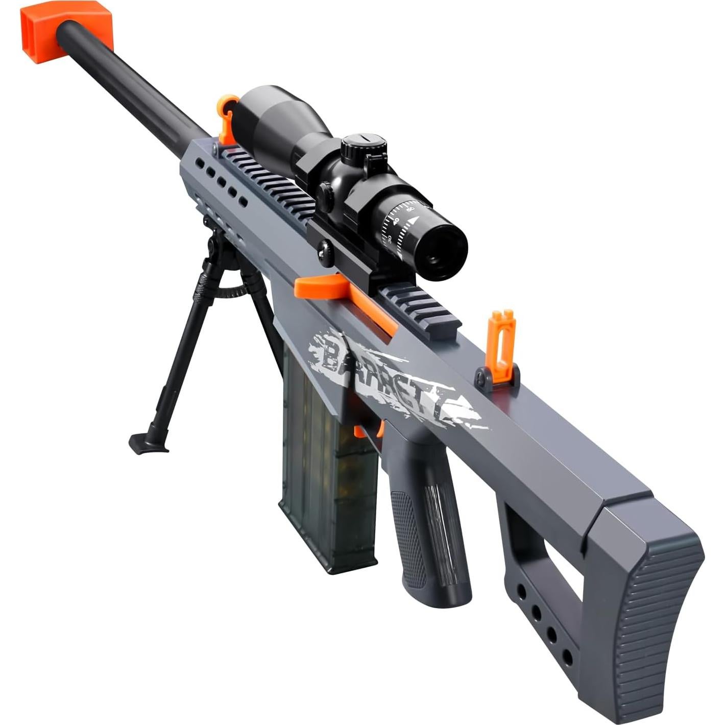 Blaster de Juguete Bsyzyani HD con Balas Blandas 0.88 kg