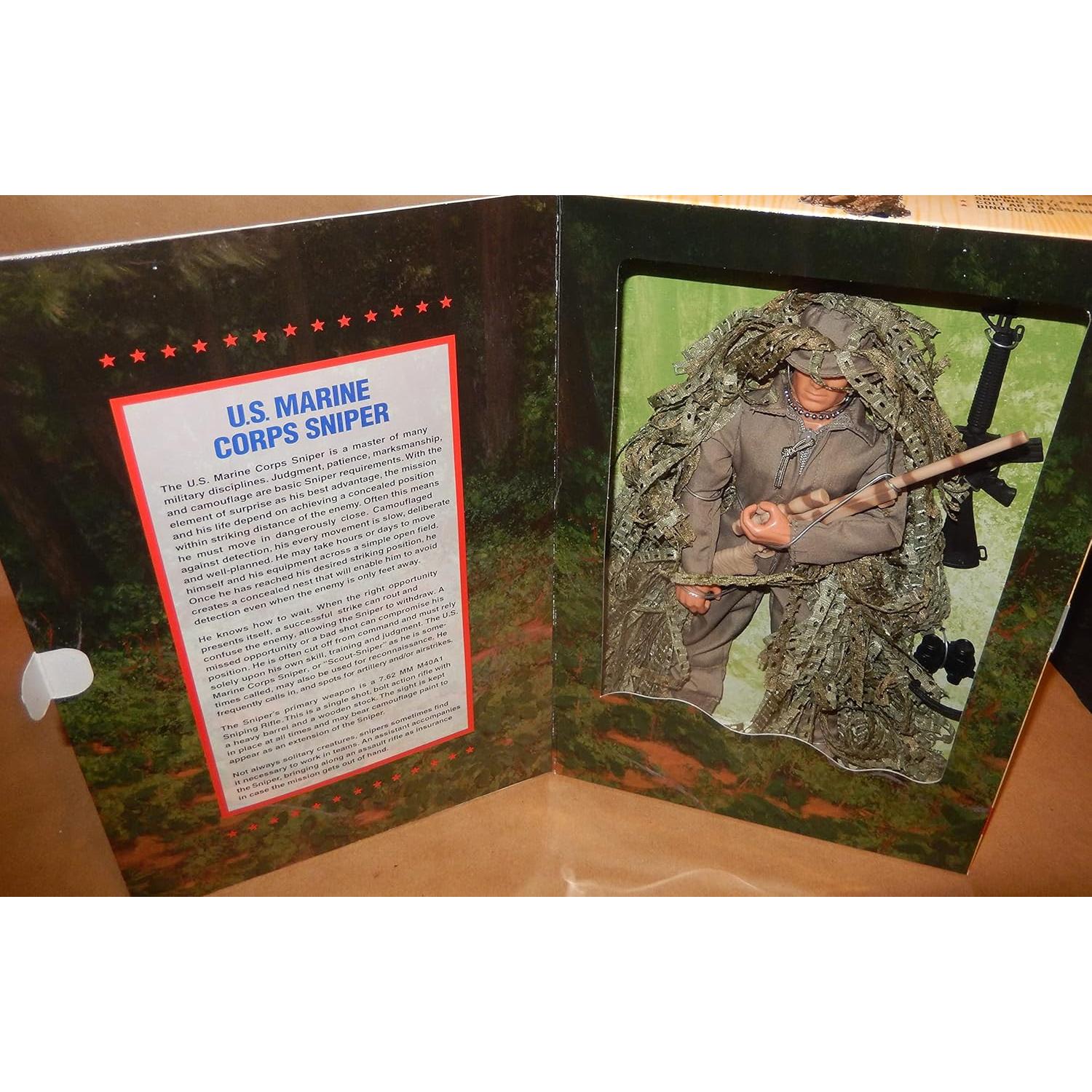 Figura de Acción G.I. Joe Francotirador Marines 30 cm