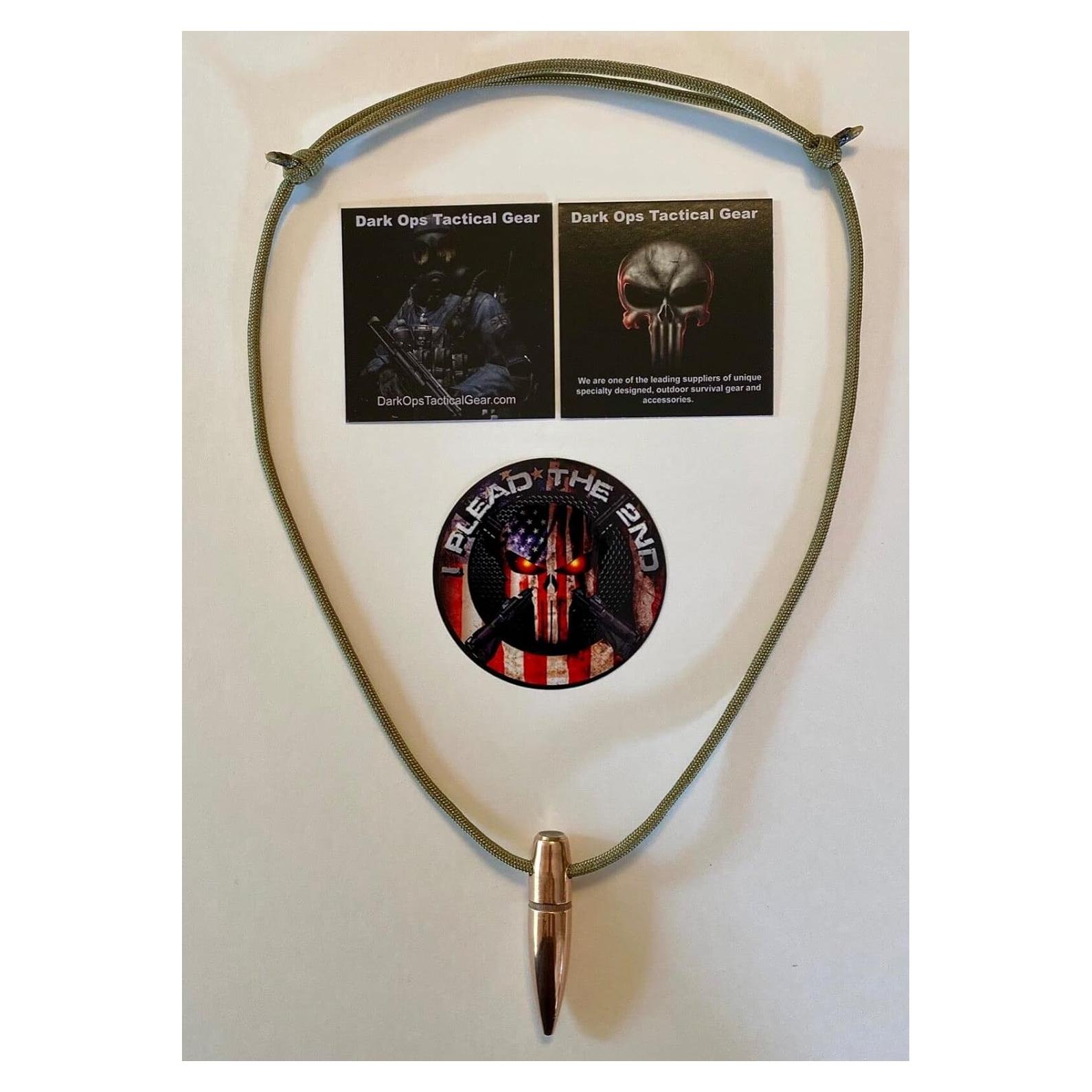 Collar Hog Tooth Paracord Dark Ops Tactical Gear - Tan Desierto