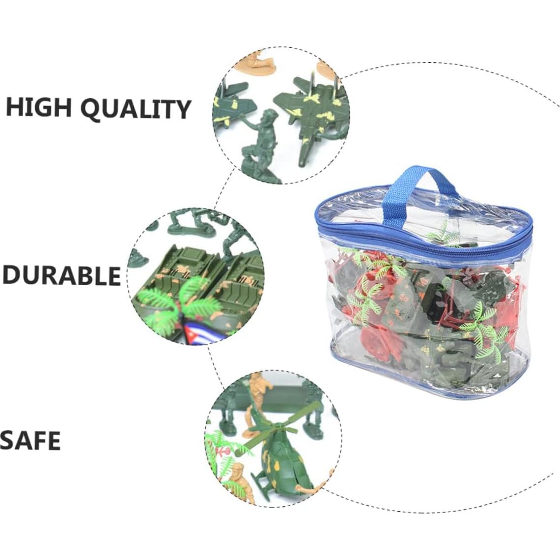 Set de Juguete Militar Yardwe 41 Piezas Plástico para Niños