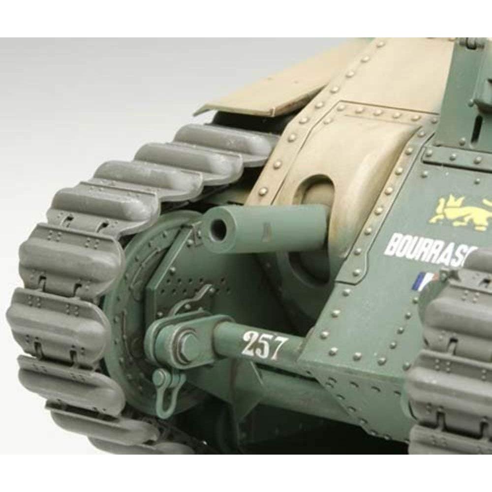 Tanque de Batalla Francés B1 BIS Tamiya 1/35 con figura