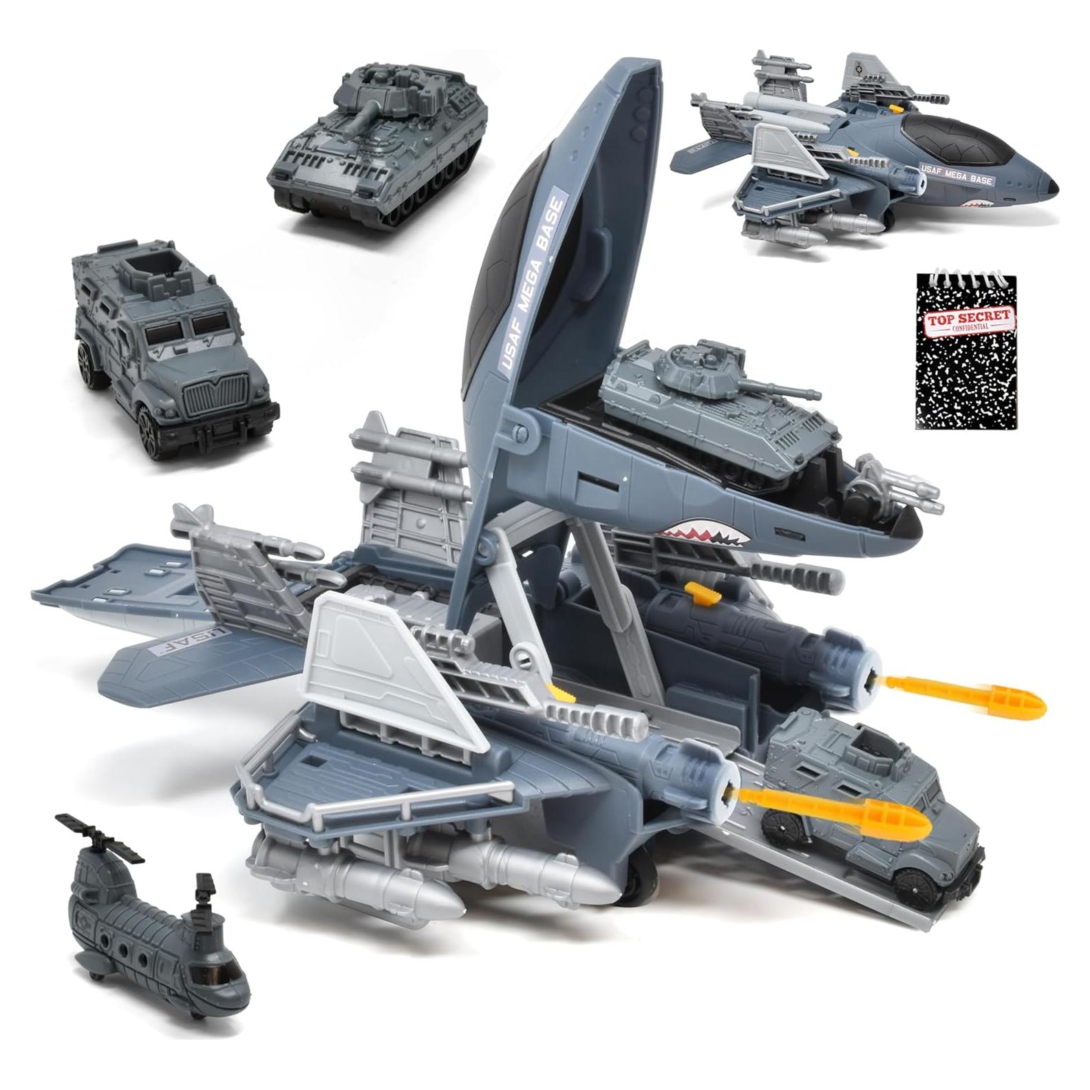 Juguete de avión de combate Brooklyn Lollipops Mega Raptor